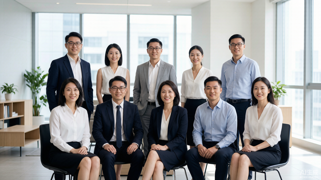 AiBestSales 公司团队合影